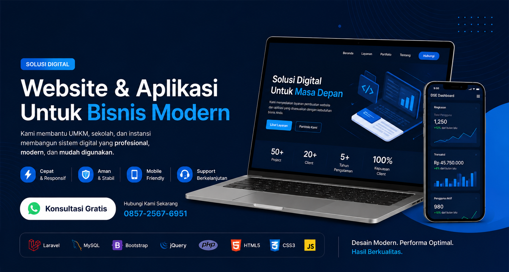 DSE Digital Kreatif - Jasa Website dan Aplikasi
